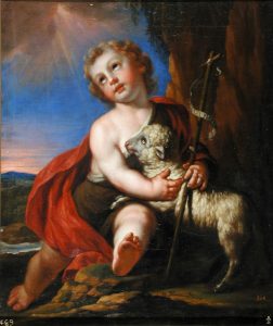 San Juan Bautista niño. Óleo sobre lienzo. Antonio Palomino. Barroco. Hacia 1655-1726. Inv. 10526. Depósito Museo del Prado.